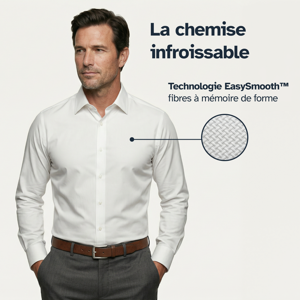Chemise Infroissable - Coupe Ajustée