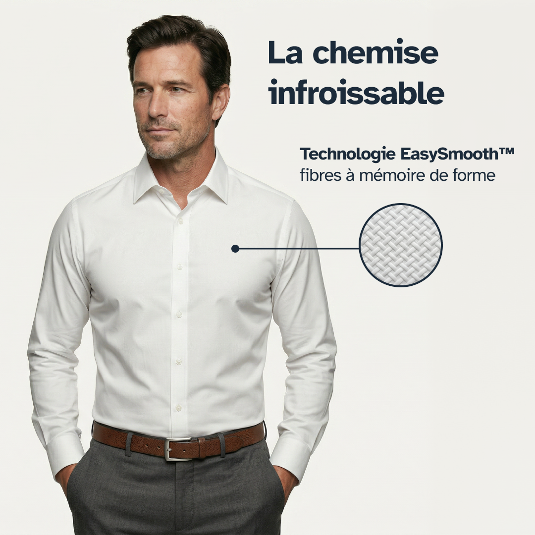 Chemise Infroissable - Coupe Ajustée