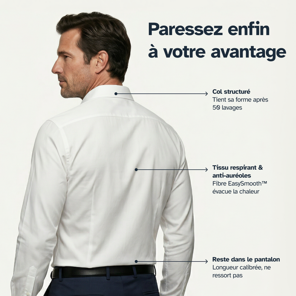 Chemise Infroissable - Coupe Ajustée