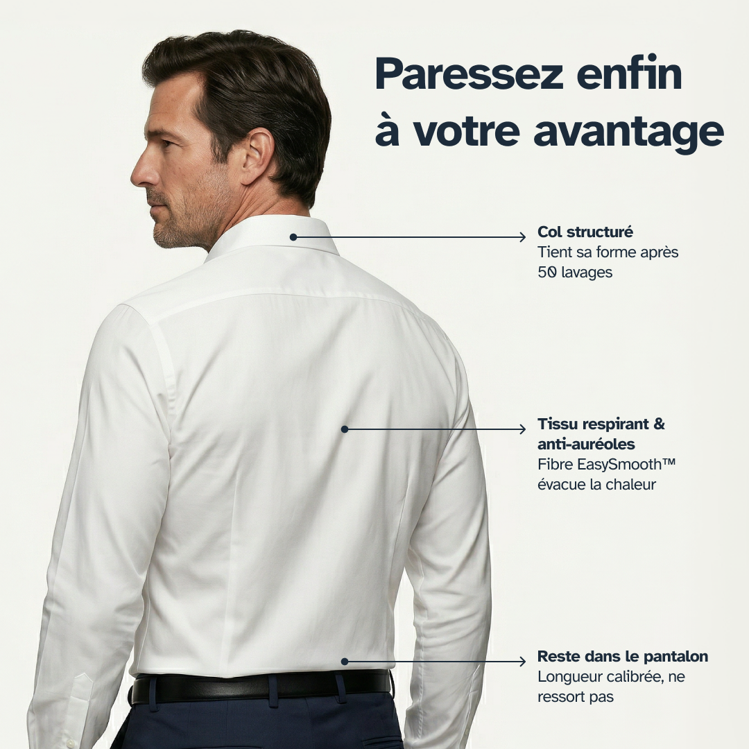 Chemise Infroissable - Coupe Ajustée